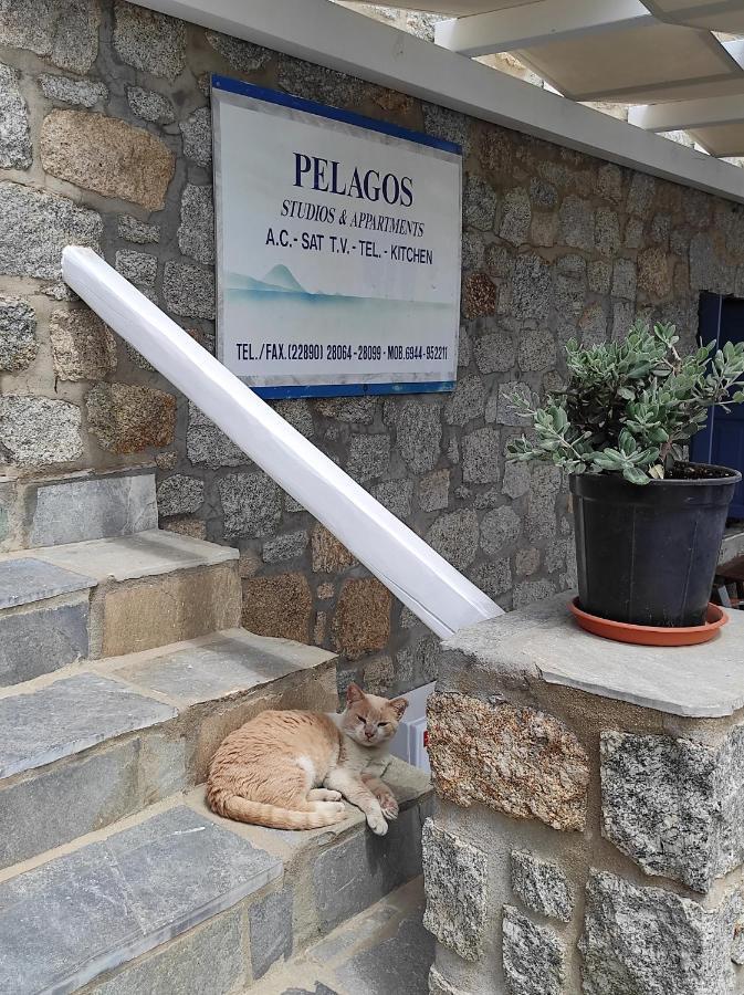 Pelagos Studios Platis Gialos Exterior foto